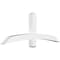 Ekena Millwork Bellingham Architectural Grade PVC Gable Bracket, 60"W x 22 1/2"H x 4"D x 4"F, 9/12 Pitch GBP060X23X0404BEL00 - alternate 1